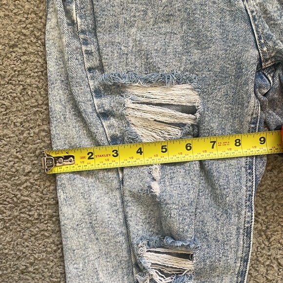 Spotted Blue Wild Fable High Rise Ripped Jeans - Picture 6 of 7